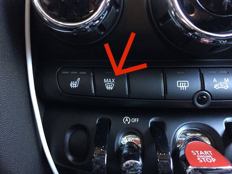 de-ice your car with defrost buttons